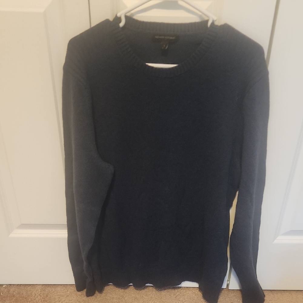 Banana Republic Classic Men's Crewneck Sweater - Navy